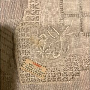 Two Vintage Linen Hankies